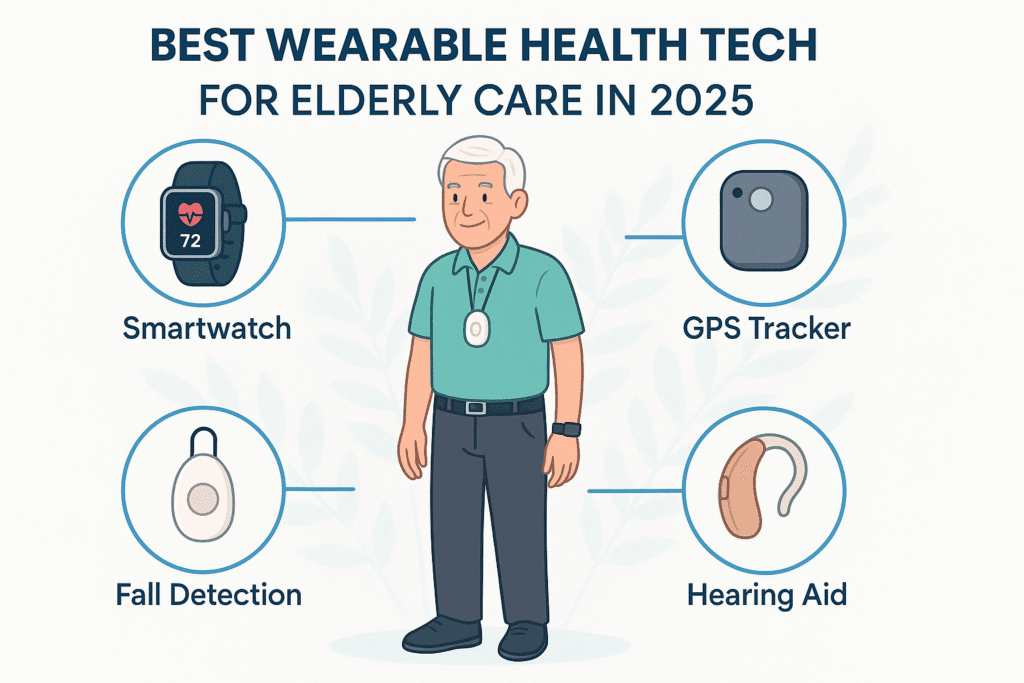Best Wearable Tech for Elderly Care in 2025